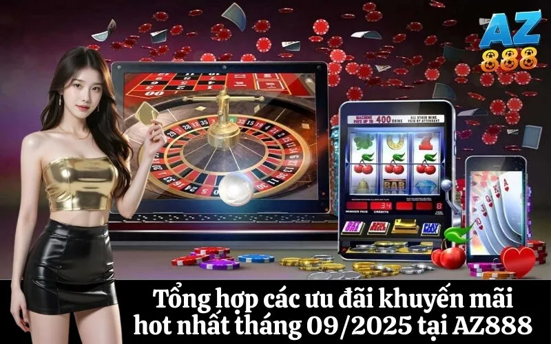 Tổng hợp các ưu đãi khuyến mãi hot nhất tháng 092025 tại AZ888